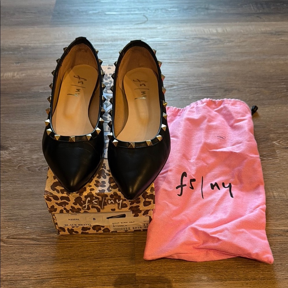FS/NY Nisim Black Flats